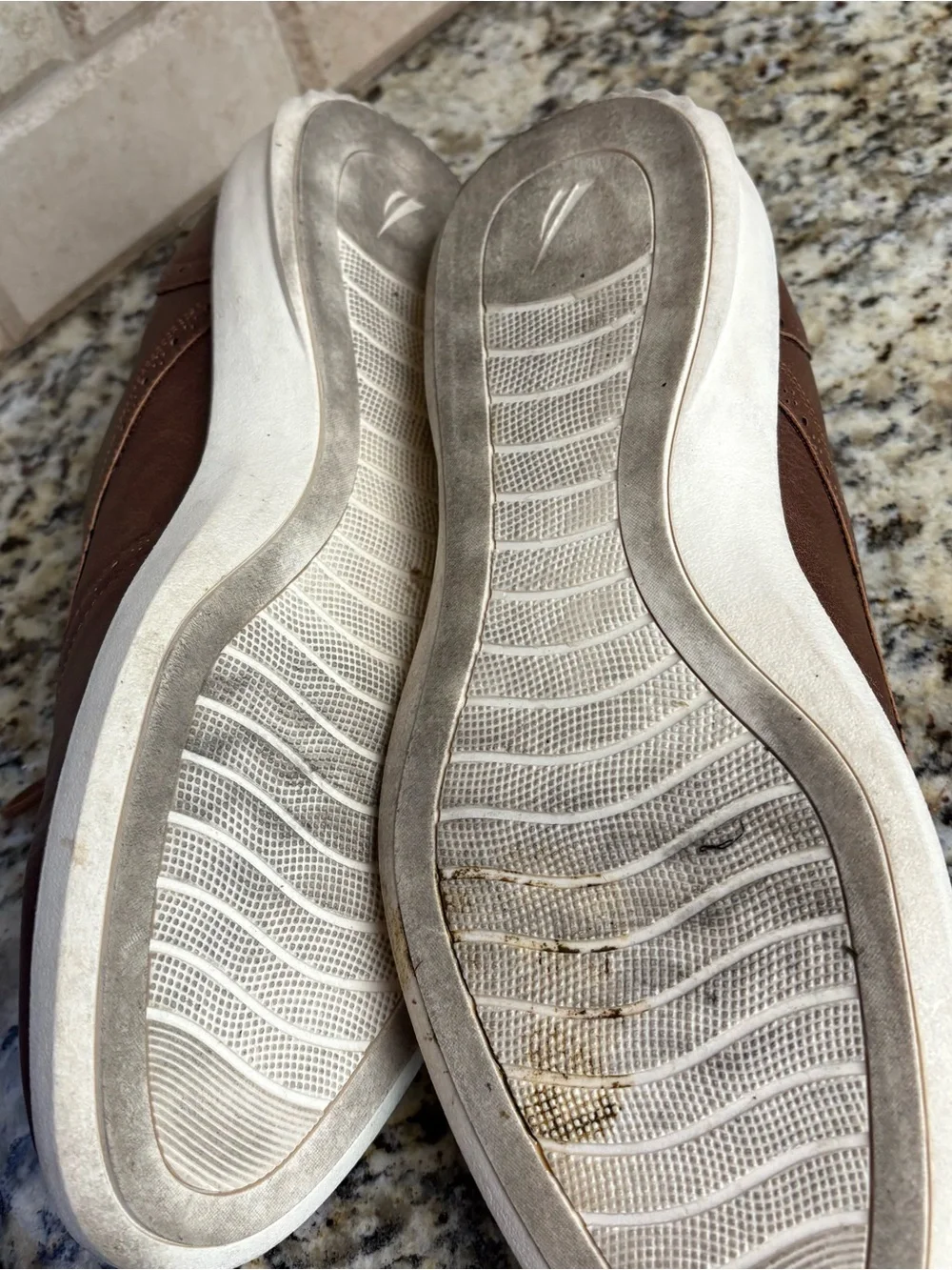 Nautica Brown Wingtip Derby Shoes